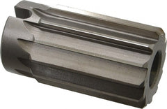 Interstate - 1-5/8" Reamer Diam, Straight Flute Shell Reamer - Apex Tool & Supply