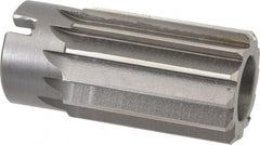 Interstate - 1-11/16" Reamer Diam, Straight Flute Shell Reamer - Apex Tool & Supply