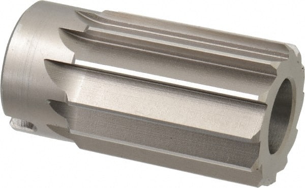 Interstate - 1-7/8" Reamer Diam, Straight Flute Shell Reamer - Apex Tool & Supply
