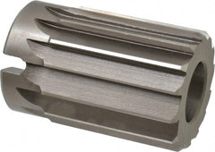 Interstate - 2-7/16" Reamer Diam, Straight Flute Shell Reamer - Apex Tool & Supply