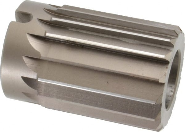 Interstate - 2-5/8" Reamer Diam, Straight Flute Shell Reamer - Apex Tool & Supply