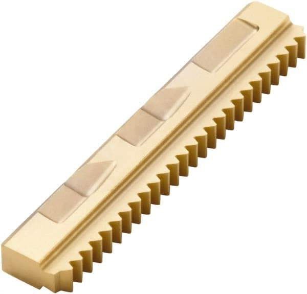 Seco - 1 TPI, External Thread, ISO Standard, 396.19 F30M Grade Thread Mill Insert - Carbide, TiAlN/TiN Coating - Apex Tool & Supply