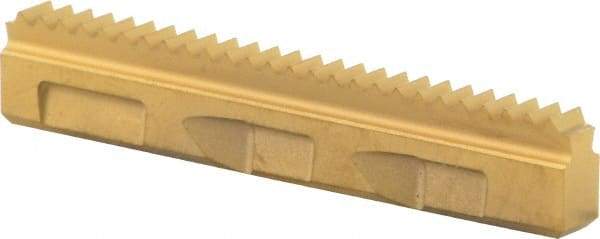 Seco - 1.5 TPI, Internal Thread, ISO Standard, 396.19 F30M Grade Thread Mill Insert - Carbide, TiAlN/TiN Coating - Apex Tool & Supply