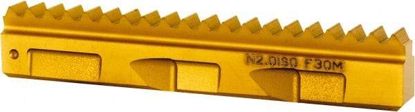 Seco - 2 TPI, Internal Thread, ISO Standard, 396.19 F30M Grade Thread Mill Insert - Carbide, TiAlN/TiN Coating - Apex Tool & Supply