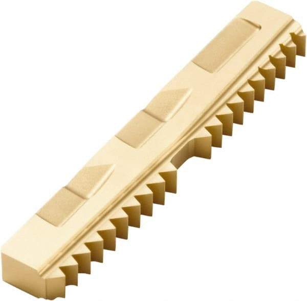 Seco - 11.5 TPI, Internal/External Thread, NPTF Standard, R396.19 F30M Grade Thread Mill Insert - Carbide - Apex Tool & Supply