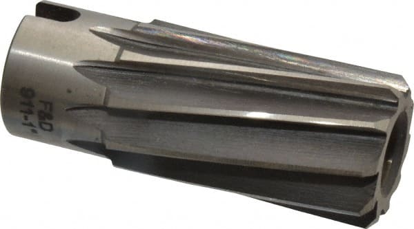 Made in USA - 1" Reamer Diam, Spiral Flute Shell Reamer - Apex Tool & Supply
