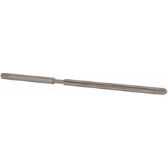 Made in USA - 3/32" Diam, Straight Shank, 1-1/4" Flute, Hand Reamer - Apex Tool & Supply