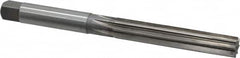 Made in USA - 5/8" Diam, Straight Shank, 3-1/2" Flute, Hand Reamer - Apex Tool & Supply