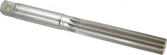 Made in USA - 1-1/8" Diam, Straight Shank, 5-13/16" Flute, Hand Reamer - Apex Tool & Supply