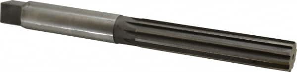 Made in USA - 1-3/16" Diam, Straight Shank, 6" Flute, Hand Reamer - Apex Tool & Supply