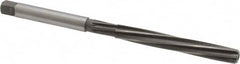 Made in USA - 1/4" Diam, Straight Shank, 2" Flute, Hand Reamer - Apex Tool & Supply