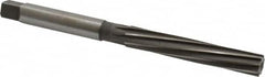 Made in USA - 7/16" Diam, Straight Shank, 2-3/4" Flute, Hand Reamer - Apex Tool & Supply
