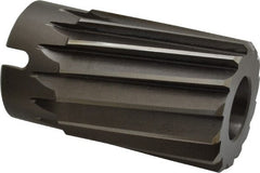 Interstate - 2" Reamer Diam, Spiral Flute Shell Reamer - Apex Tool & Supply