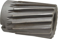 Interstate - 2-3/4" Reamer Diam, Spiral Flute Shell Reamer - Apex Tool & Supply