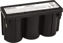 Mule - Pure Lead, Quick-Disconnect Tab Terminal, 6 Volt, 5 Amp, Lead Rechargeable Battery - 1/4" Tab Width x 0.032" Tab Thickness, 12.11" Wide x 3.05" High x 5.47" Deep - Apex Tool & Supply