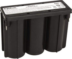 Mule - Pure Lead, Quick-Disconnect Tab Terminal, 6 Volt, 8 Amp, Lead Rechargeable Battery - 1/4" Tab Width x 0.032" Tab Thickness, 2.11" Wide x 4" High x 5.47" Deep - Apex Tool & Supply