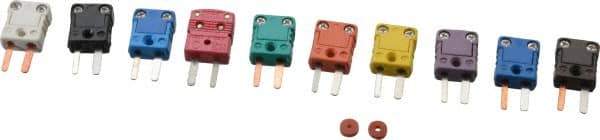 Fluke - 10 Piece Thermometer Mini Plug Kit - Apex Tool & Supply