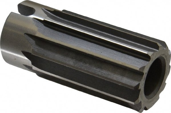 Made in USA - 1-3/8" Reamer Diam, Straight Flute Shell Reamer - Apex Tool & Supply
