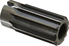 Made in USA - 1-3/8" Reamer Diam, Straight Flute Shell Reamer - Apex Tool & Supply