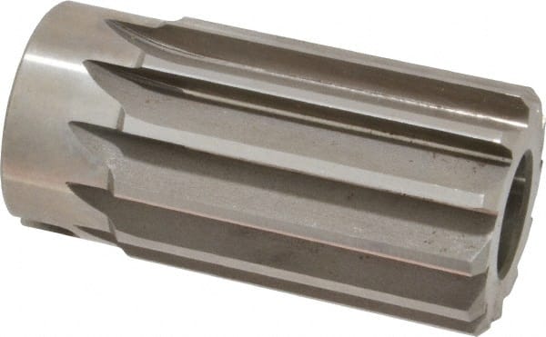 Made in USA - 1-1/2" Reamer Diam, Straight Flute Shell Reamer - Apex Tool & Supply