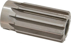 Made in USA - 1-1/2" Reamer Diam, Straight Flute Shell Reamer - Apex Tool & Supply
