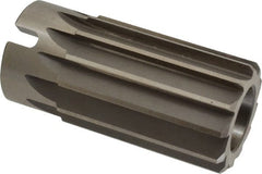 Made in USA - 1-11/16" Reamer Diam, Straight Flute Shell Reamer - Apex Tool & Supply