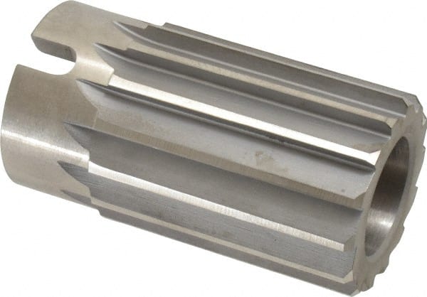 Made in USA - 2-1/16" Reamer Diam, Straight Flute Shell Reamer - Apex Tool & Supply