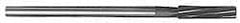 Interstate - 25/64" Cobalt 6 Flute Chucking Reamer - Spiral Flute, 0.3105" Straight Shank, 1-3/4" Flute Length, 7" OAL - Apex Tool & Supply