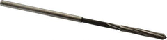 Interstate - 5/32" High Speed Steel Chucking Reamer - Spiral Flute, 0.151" Straight Shank, 1" Flute Length, 4" OAL - Apex Tool & Supply