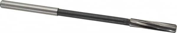 Interstate - 19/64" High Speed Steel Chucking Reamer - Apex Tool & Supply