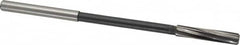 Interstate - 19/64" High Speed Steel Chucking Reamer - Apex Tool & Supply