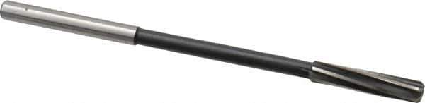 Interstate - 5/16" High Speed Steel Chucking Reamer - Spiral Flute, 0.2792" Straight Shank, 1-1/2" Flute Length, 6" OAL - Apex Tool & Supply