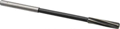 Interstate - 5/16" High Speed Steel Chucking Reamer - Spiral Flute, 0.2792" Straight Shank, 1-1/2" Flute Length, 6" OAL - Apex Tool & Supply