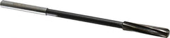 Interstate - 3/8" High Speed Steel Chucking Reamer - Spiral Flute, 0.3105" Straight Shank, 1-3/4" Flute Length, 7" OAL - Apex Tool & Supply