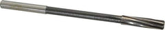 Interstate - 27/64" High Speed Steel Chucking Reamer - Spiral Flute, 0.373" Straight Shank, 1-3/4" Flute Length, 7" OAL - Apex Tool & Supply