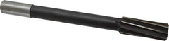 Interstate - 1-1/16" High Speed Steel Chucking Reamer - Spiral Flute, 7/8" Straight Shank, 2-3/4" Flute Length, 10-1/2" OAL - Apex Tool & Supply