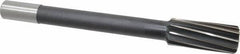 Interstate - 1-5/16" High Speed Steel Chucking Reamer - Spiral Flute, 1" Straight Shank, 3" Flute Length, 11-1/2" OAL - Apex Tool & Supply