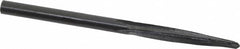 Made in USA - 1/4" Reamer Diam, 5/32" Small End Diam, 5/16" Diam Straight Shank, 2-1/2" Flute, Bridge Reamer - Apex Tool & Supply