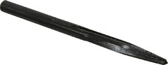 Made in USA - 5/16" Reamer Diam, 3/16" Small End Diam, 3/8" Diam Straight Shank, 2-3/4" Flute, Bridge Reamer - Apex Tool & Supply