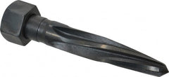 Made in USA - 1-1/16" Reamer Diam, 5/8" Small End Diam, 1-5/8" Hex Shank, 5" Flute, Car Reamer - Apex Tool & Supply