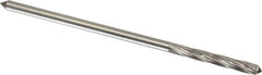 Interstate - 3/16" Cobalt 6 Flute Chucking Reamer - Spiral Flute, 0.1805" Straight Shank, 1-1/8" Flute Length, 4-1/2" OAL - Apex Tool & Supply