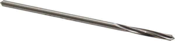 Made in USA - 5/32" High Speed Steel 4 Flute Chucking Reamer - Spiral Flute, 0.151" Straight Shank, 1" Flute Length, 4" OAL - Apex Tool & Supply