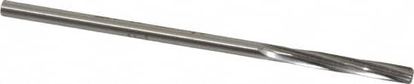 Made in USA - 3/16" High Speed Steel 6 Flute Chucking Reamer - Apex Tool & Supply