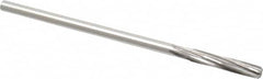 Made in USA - 9/32" High Speed Steel 6 Flute Chucking Reamer - Apex Tool & Supply