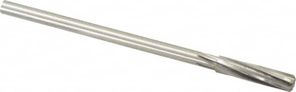 Made in USA - 11/32" High Speed Steel 6 Flute Chucking Reamer - Apex Tool & Supply