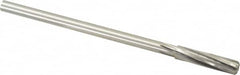 Made in USA - 11/32" High Speed Steel 6 Flute Chucking Reamer - Apex Tool & Supply