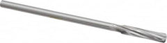 Made in USA - 3/8" High Speed Steel 6 Flute Chucking Reamer - Apex Tool & Supply