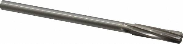 Made in USA - 7/16" High Speed Steel 6 Flute Chucking Reamer - Apex Tool & Supply