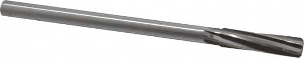 Made in USA - 1/2" High Speed Steel 6 Flute Chucking Reamer - Apex Tool & Supply