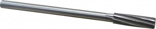 Made in USA - 19/32" High Speed Steel 8 Flute Chucking Reamer - Apex Tool & Supply